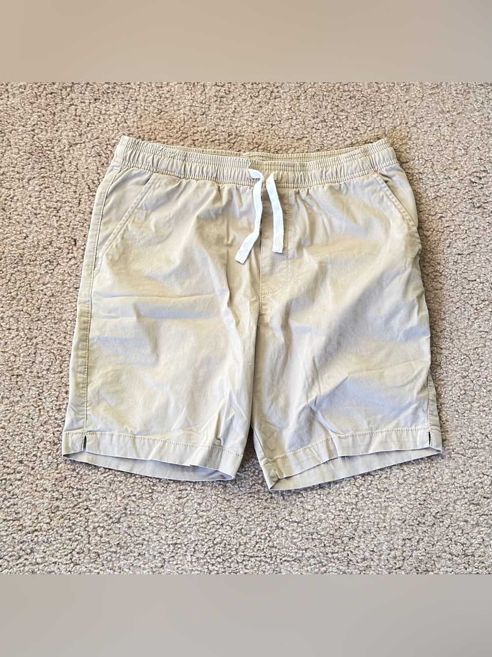 Goodfellow & Co Men's Drawstring Casual Shorts in Light Beige Tan SIZE S